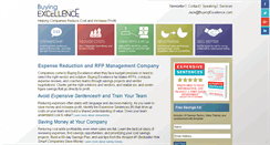 Desktop Screenshot of buyingexcellence.com