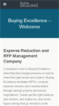 Mobile Screenshot of buyingexcellence.com